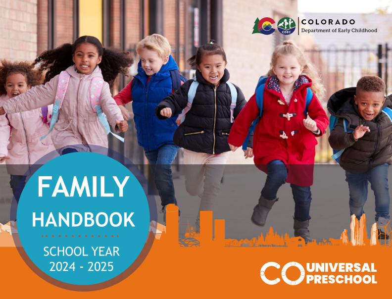 Family Handbook school year 2024-25 cover