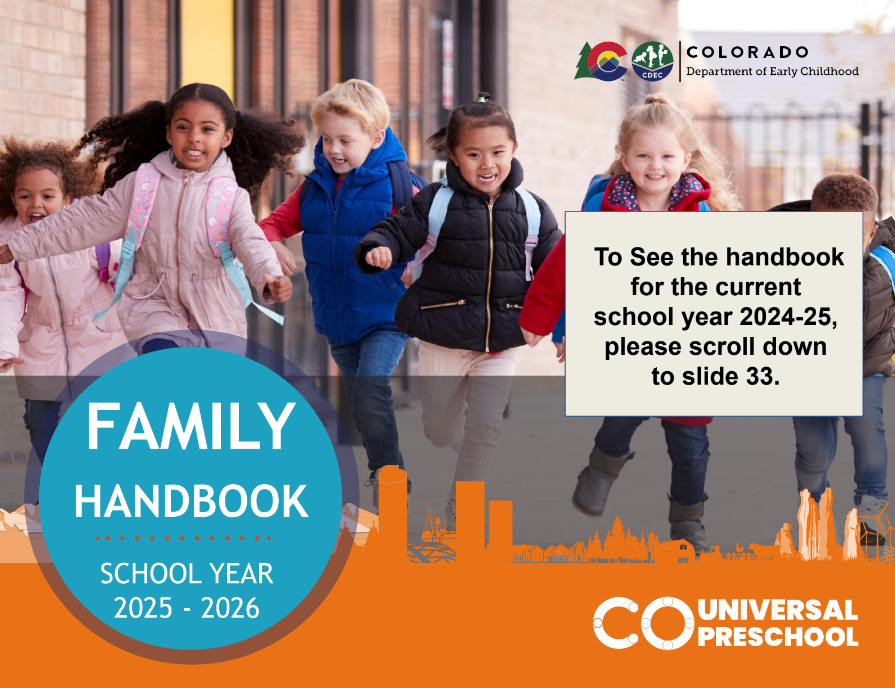 Family Handbook Cover